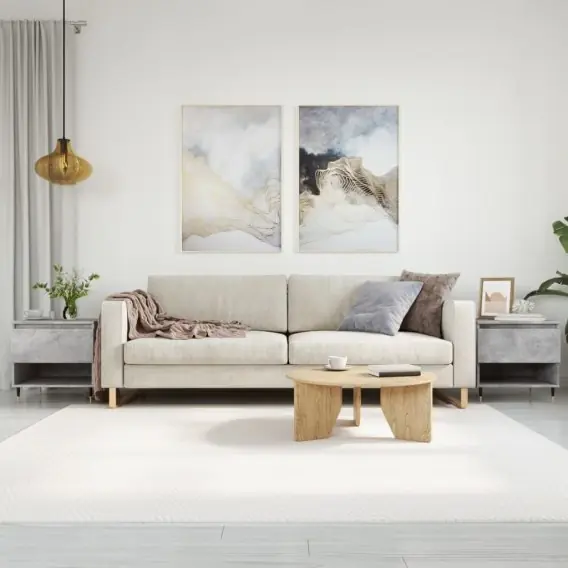 Wyjątkowa oferta Stoliki kawowe, 2 szt., szarość betonu, 50x46x50 cm Lumarko! - Hurtownia wielobranżowa Lumarko