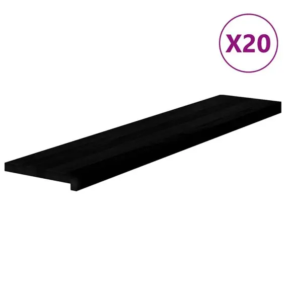 Darmowy zwrot Stopnie schodowe, 20 szt. brązowe 120x25x2cm lite drewno dębowe Lumarko! - Hurtownia wielobranżowa Lumarko