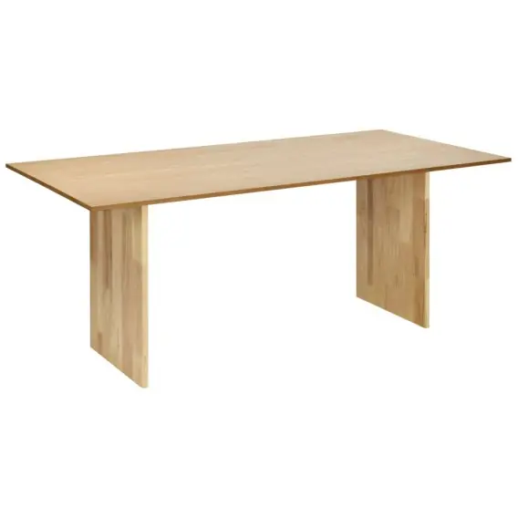 Tylko do końca tygodnia Stół do jadalni MOORA Jesion naturalny 180 cm 90 cm Brązowy MDF Lumarko