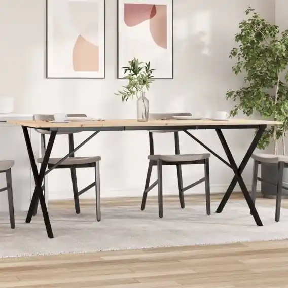 Okazja Stół jadalniany z nogami w kształcie litery X, 180x90x75 cm Lumarko! - Hurtownia wielobranżowa Lumarko