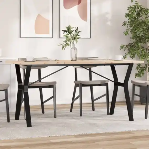 Promocja Stół jadalniany z nogami w kształcie litery Y, 160x80x75,5 cm Lumarko! - Hurtownia wielobranżowa Lumarko