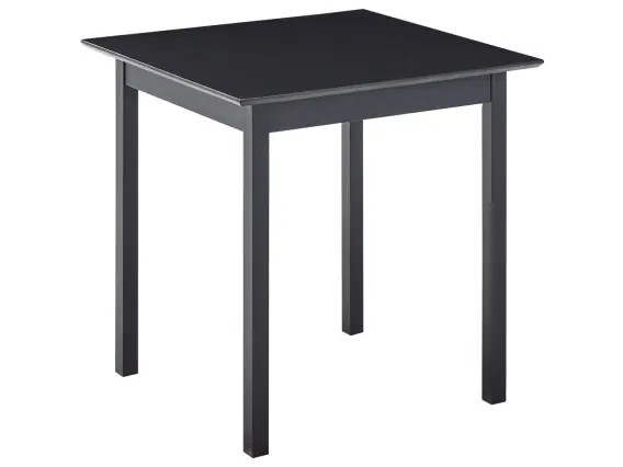 Stół do jadalni VERITAS Czarny 75 cm 75 cm Drewno sosnowe - Hurtownia wielobranżowa Lumarko Popularny