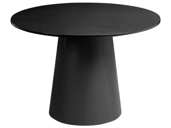 Sprawdź teraz Stół do jadalni OYEN Czarny 120 cm 120 cm - Hurtownia wielobranżowa Lumarko