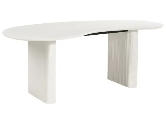 Stół do jadalni PEERY Biały 198 cm 93 cm - Hurtownia wielobranżowa Lumarko Oferta czasowa