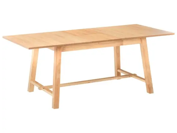 Stół do jadalni rozkładany BARNES Jesion jasny 160/200... Lumarko Premium
