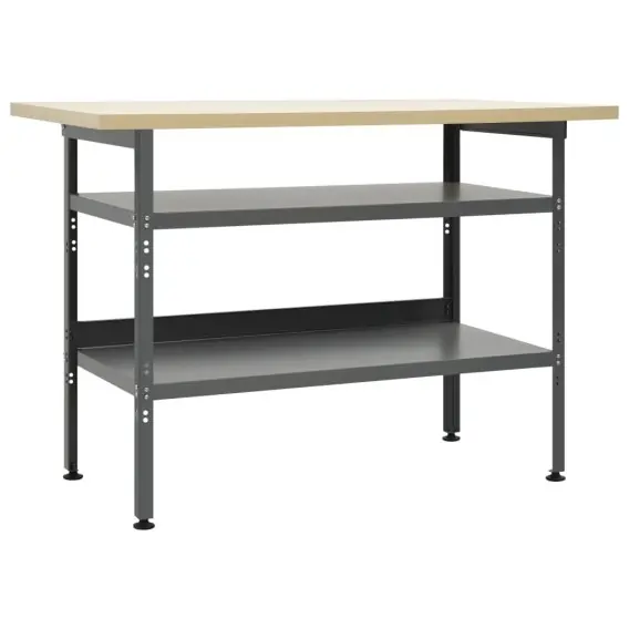 Wyjątkowa oferta Stół roboczy, szary, 120 x 60 x 85 cm, stal Lumarko! - Hurtownia wielobranżowa Lumarko