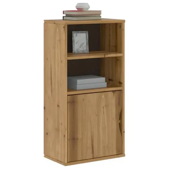 Szafka boczna "ODDA" 40x24x79 cm Drewno lite sosnowe Lumarko! - Hurtownia wielobranżowa Lumarko Rabat