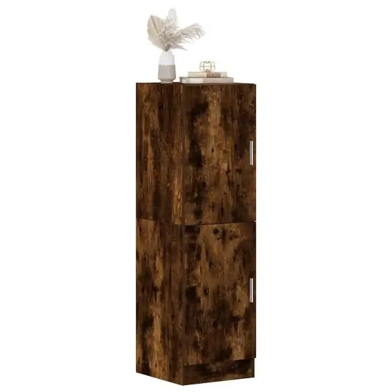 Niska cena Szafka kuchenna, przydymiony dąb, 38x41,5x131,5 cm Lumarko! - Hurtownia wielobranżowa Lumarko