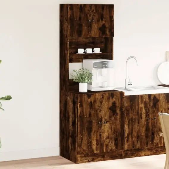 Szafka kuchenna, przydymiony dąb, 60x50x180 cm Lumarko! - Hurtownia wielobranżowa Lumarko Cena promocyjna