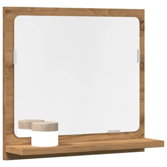 Szafka łazienkowa z lustrem, dąb artisan, 40x11x37 cm Lumarko! - Hurtownia wielobranżowa Lumarko Promocja