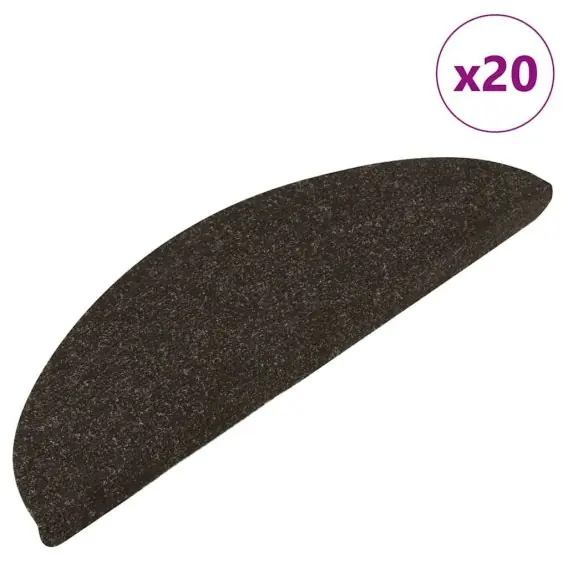 VidaXL Maty na schody samoprzylepne 20 szt. Antracyt 65x22,5x3,5 cm - Hurtownia wielobranżowa Lumarko Kup online
