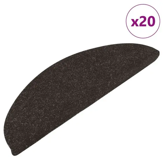 Kup online VidaXL Maty na schody samoprzylepne 20 szt. Czarne 65x22,5x3,5 cm - Hurtownia wielobranżowa Lumarko