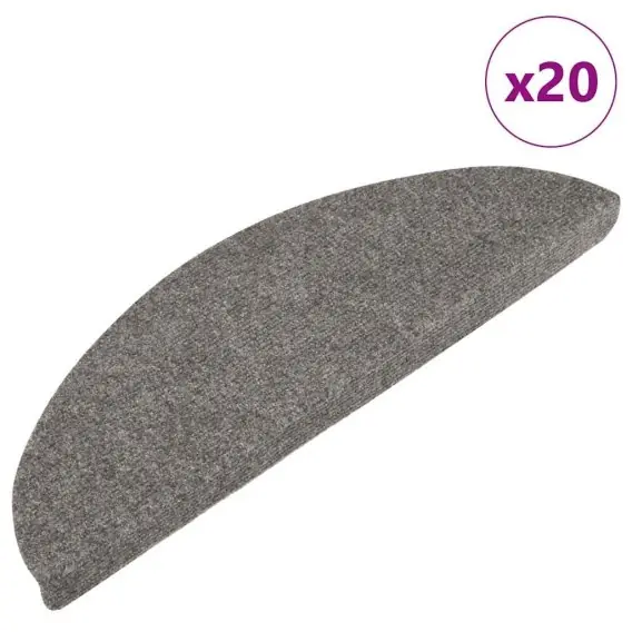 Najlepsza cena VidaXL Maty na schody samoprzylepne 20 szt. Szare 65x22,5x3,5 cm - Hurtownia wielobranżowa Lumarko