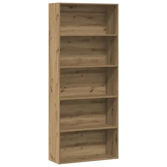 VidaXL Regał na książki, dąb artisian, 80x30x189 cm - Hurtownia wielobranżowa Lumarko Zamów dziś