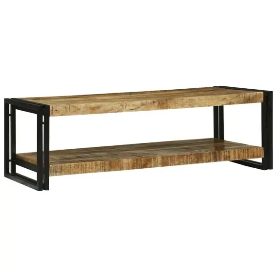 Taniej VidaXL Stolik kawowy Brązowy 120 x 50 x 38 cm Drewno z mango - Hurtownia wielobranżowa Lumarko