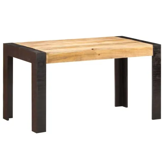 Nie przegap VidaXL Stół jadalniany, 140 x 70 x 76 cm, lite surowe drewno mango - Hurtownia wielobranżowa Lumarko