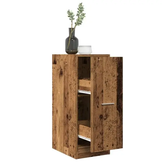 Oferta VidaXL Szafka apteczna, stare drewno, 30x41x77,5 cm - Hurtownia wielobranżowa Lumarko