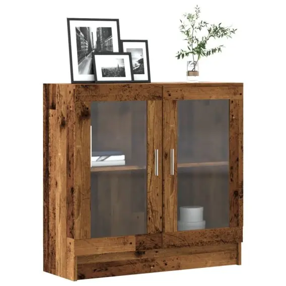 VidaXL Szafka na książki, stare drewno, 82,5x30,5x80 cm - Hurtownia wielobranżowa Lumarko Wyjątkowa oferta