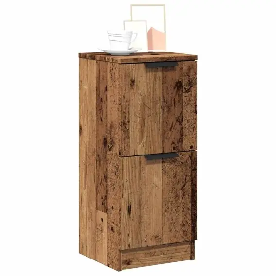 VidaXL Szafka, stare drewno, 30x30x70 cm, materiał drewnopochodny - Hurtownia wielobranżowa Lumarko Premium