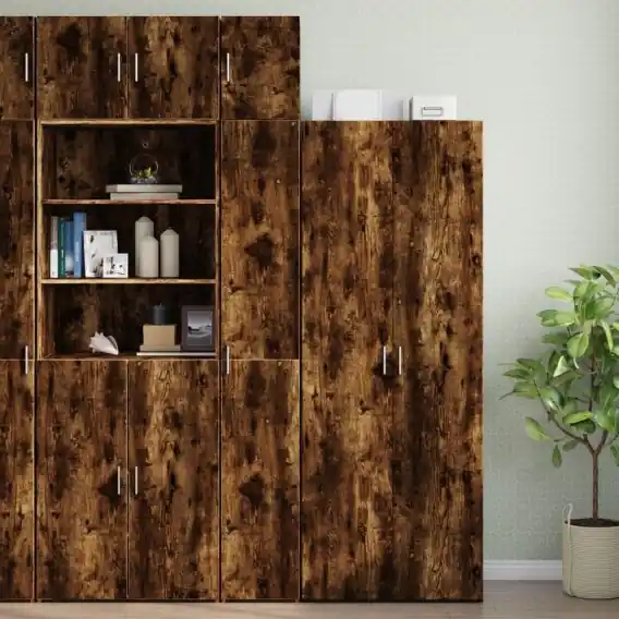Oferta limitowana Wąska szafka, przydymiony dąb, 30x42,5x225 cm Lumarko! - Hurtownia wielobranżowa Lumarko