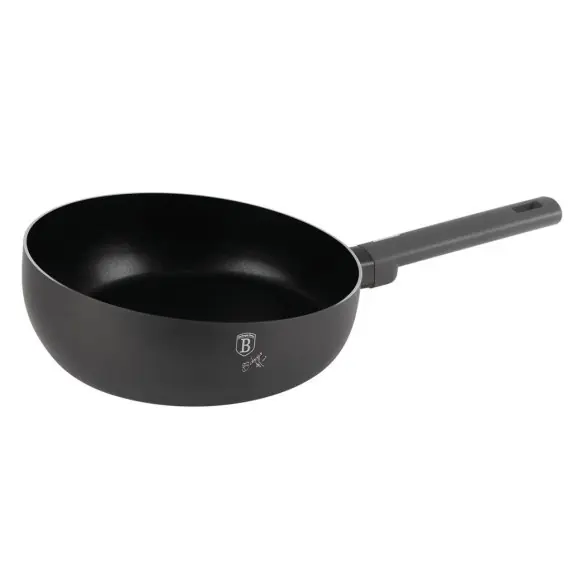 Najlepsza cena Wok Patelnia Flip Tytanowa 26cm Berlinger Haus Bh-8119 Antracit...