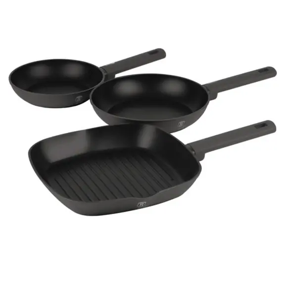 Zestaw 3 Patelni Tytanowych Berlinger Haus Bh-8139... Lumarko Premium
