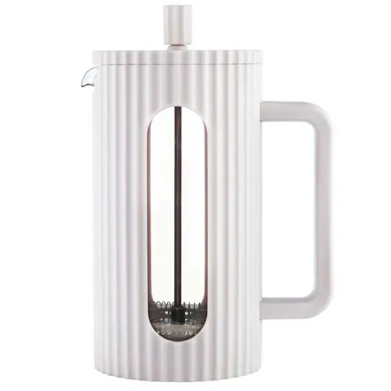 Ostatnie sztuki Zaparzacz Tłokowy Do Kawy/herbaty 1000ml Klausberg Kb-7753 Biały...