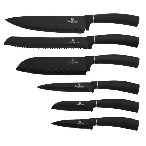 Wybór klientów Zestaw Noży Kuchennych Berlinger Haus Bh-2337 Black... Lumarko