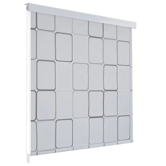 Roleta prysznicowa 80 x 240 cm, wzór w kwadraty Lumarko! - Hurtownia wielobranżowa Lumarko Kup online