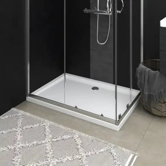 Prostokątny brodzik prysznicowy, ABS, biały, 70x100 cm Lumarko! - Hurtownia wielobranżowa Lumarko Rabat