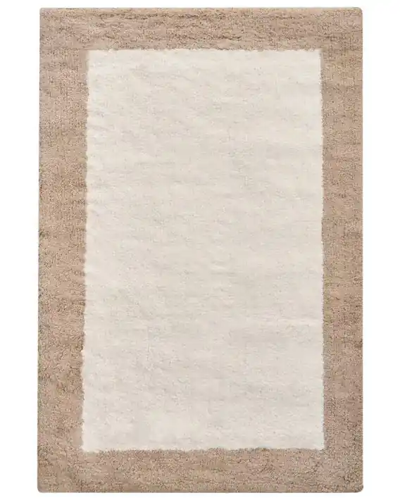 Oferta Dywanik łazienkowy KABRI Brązowy/Beżowy Bawełna Lumarko