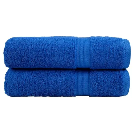 Ręczniki premium, SOLUND, 2 szt., niebieskie, 70x140 cm, 600 g/m² Lumarko! - Hurtownia wielobranżowa Lumarko Oferta czasowa