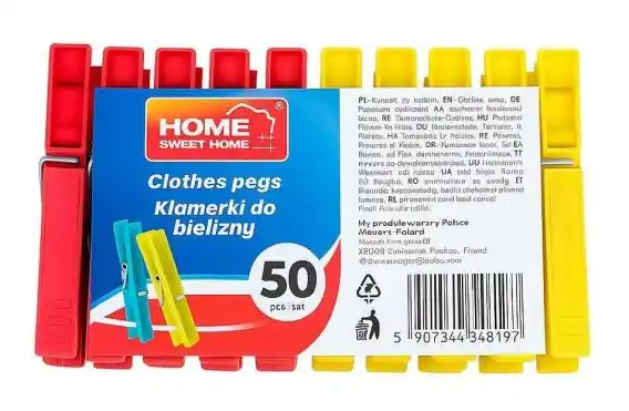 Spontex HSH Klamerki Do Bielizny 50szt 90000075.. Lumarko Niska cena