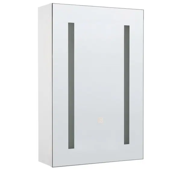Szafka łazienkowa wisząca z lustrem LED 40 x 60 cm... Lumarko Ostatnie sztuki