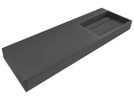 Promocja Umywalka podwieszana CUSCO 150 x 48 cm Tworzywo... Lumarko