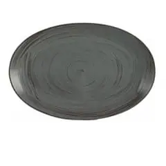 Bogucice, Alumina Nostalgia Onyx - półmisek owalny 31 cm Bezpieczna płatność