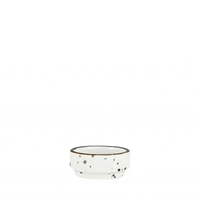 Bogucice, Alumina Cottage White, pojemnik na masło 6 cm Ostatnie sztuki