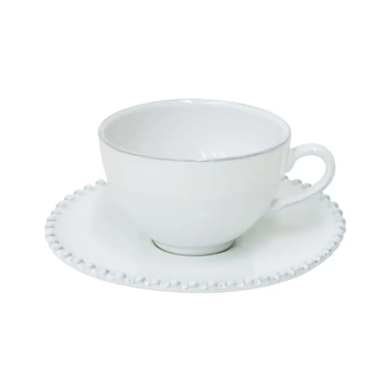 Dostępne od ręki Filiżanka/spodek 0,25 ml, Pearl White, Costa Nova
