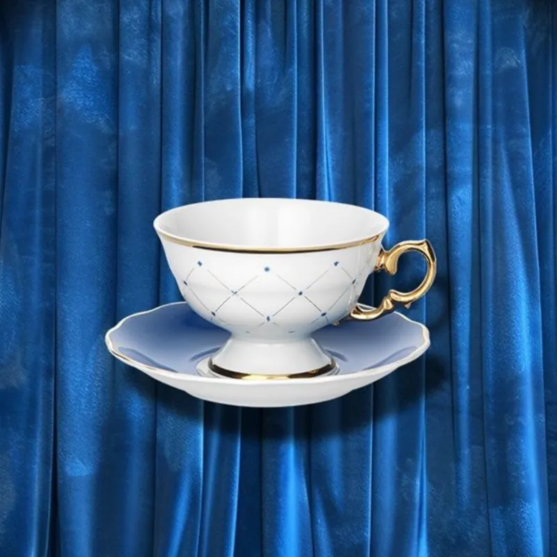 Filiżanka/spodek niska 180ml/14 cm - Alaska Circus Blue Zamów teraz