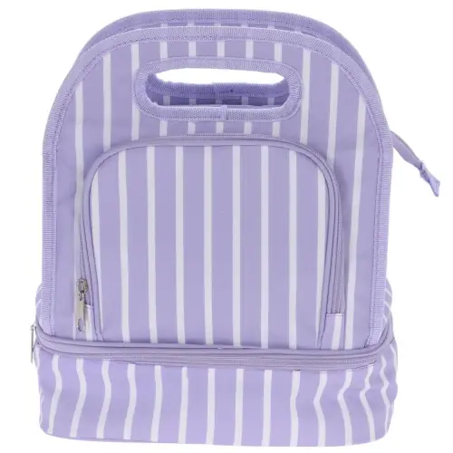 Torba termiczna piknikowa lunchbox 7L fioletowa do pracy na plażę Dostępne od ręki