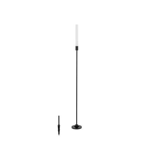 Tani Lampa gruntowa 3W Czarna NOWODVORSKI ZOLA LED