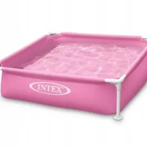 Bezpieczna płatność Basen stelażowy kwadratowy Intex 122 x 122 cm