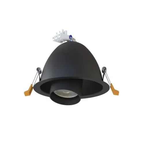 Ekspresowa dostawa Lampa punktowa Podtynkowa 10W only LED Czarna NOWODVORSKI