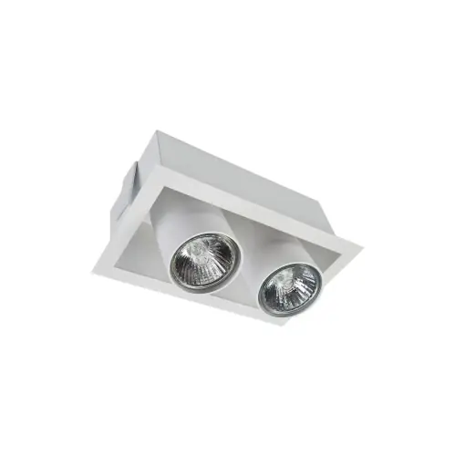 Tylko do końca tygodnia Lampa punktowa Podtynkowa 2x35W Biała NOWODVORSKI