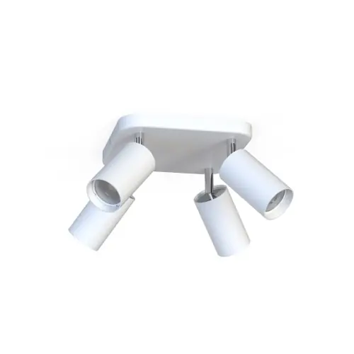 Szybka dostawa Lampa sufitowa 4x10W only LED Biała NOWODVORSKI