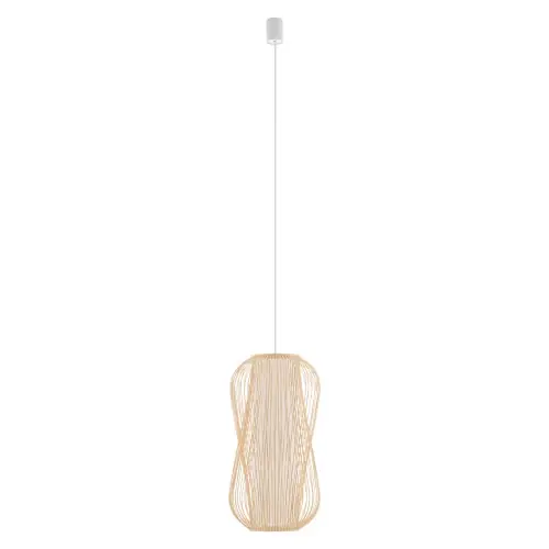 Najlepsza cena Lampa sufitowa Lampy wiszące 25W only LED Naturalne drewno NOWODVORSKI