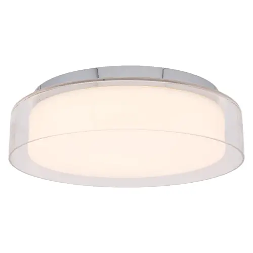 Super okazja Lampa sufitowa Plafon 17W Chrom NOWODVORSKI