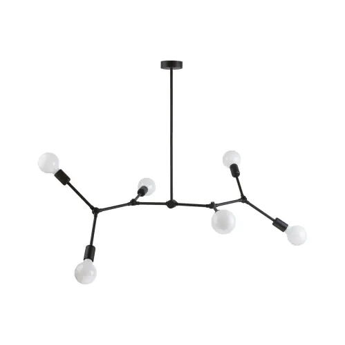 Zamów teraz Lampa sufitowa Przysufitowa 6x60W Czarna NOWODVORSKI