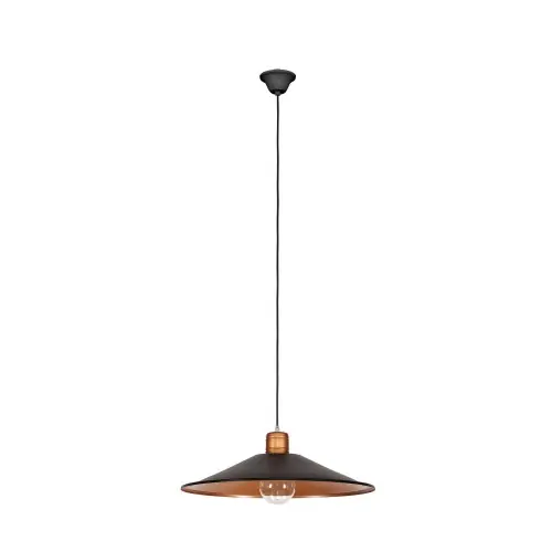 Obniżka ceny Lampa sufitowa Wisząca 1x60W Brązowa NOWODVORSKI