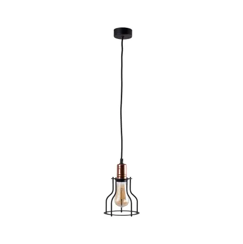 Niska cena Lampa sufitowa Wisząca 1x60W Czarna NOWODVORSKI